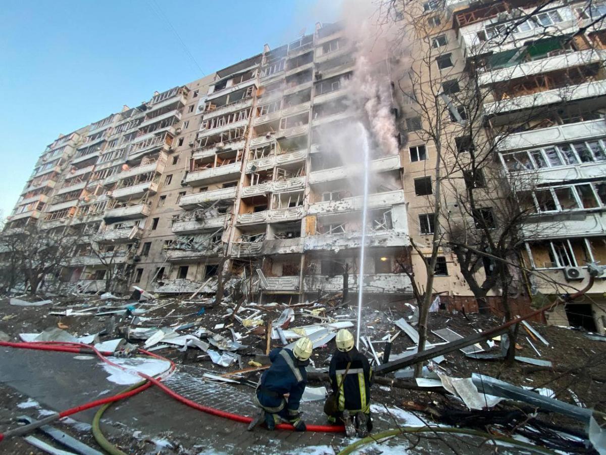 Унаслідок ранкових обстрілів Києва загинули двоє людей